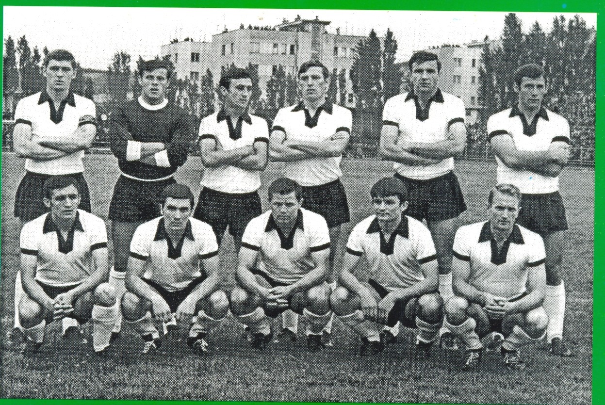 Finalisti-Kupa-velike-Jugoslavije-22.maj-1968.-Beograd-Crvena-zvezda-Bor-7-0.-Rajzner-HajdukovićRanković-Perišić-Radulović-Živanović.-Čuče-T.PetrovićSopić-Šorban-Tomić-Paulinc