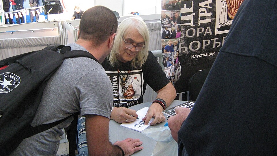 Bora_Đorđević_2013._na_sajmu