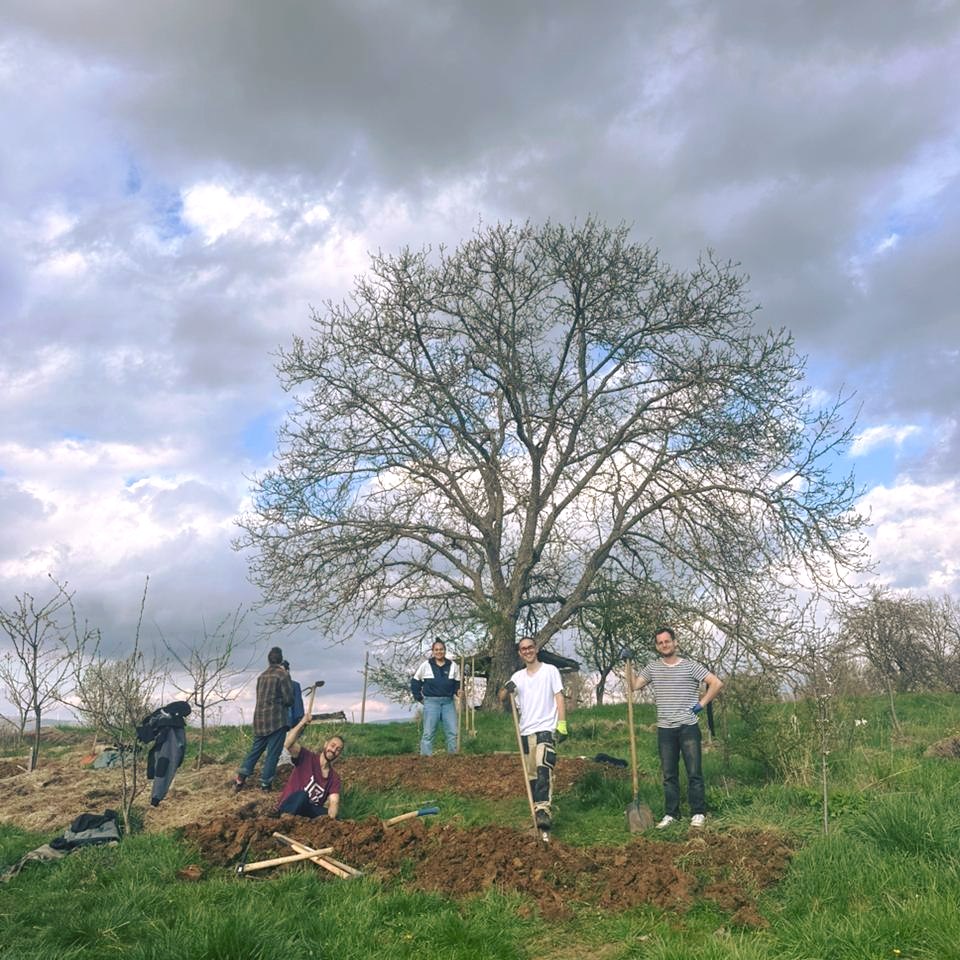 First group activity in Bozevce has started! In the past years we have experiences severe drough