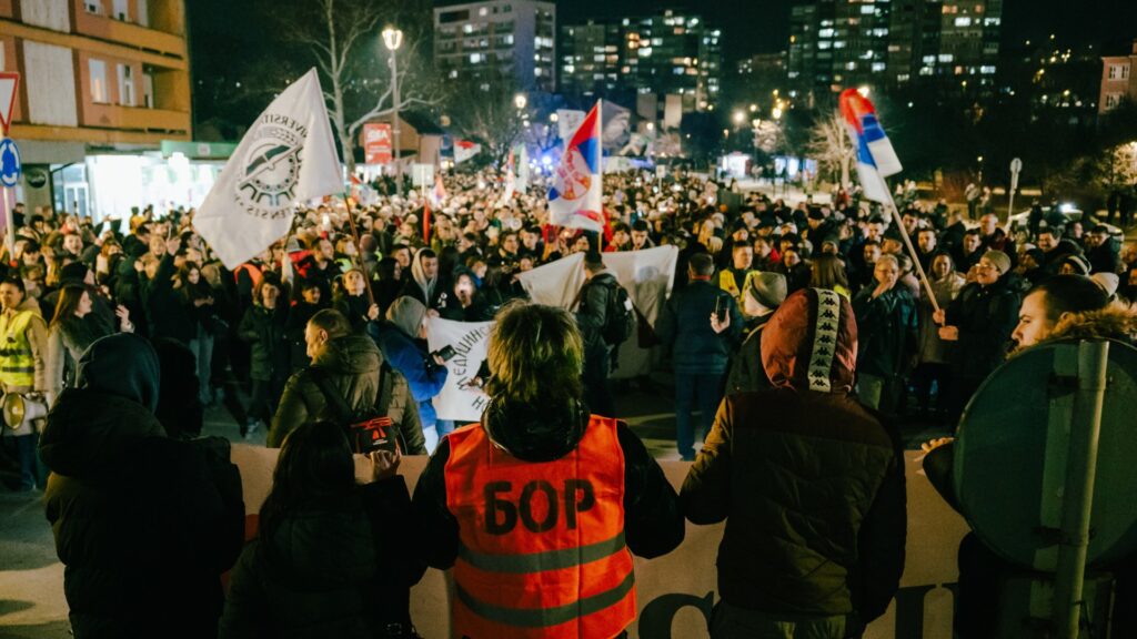 doček studenata u boru